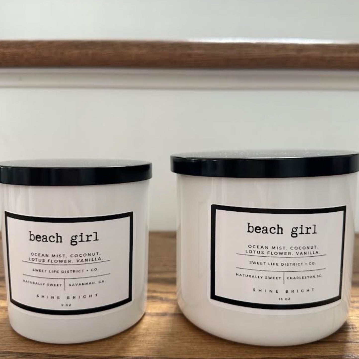 Candle- beach girl